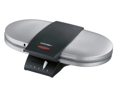 Cloer Doppelwaffelautomat 1329 Waffeleisen Edelstahl 1200W antihaft - Bild 1 von 2