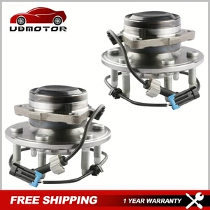 2PCS Front Wheel Hub Bearing Assembly For Chevy Cadillac GMC 515053 515054 - Imagen 1 de 8