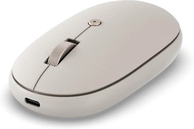 New - Satechi OntheGo Bluetooth Mouse with USB C Rechargeable Battery (Sand) - Image 1 of 4