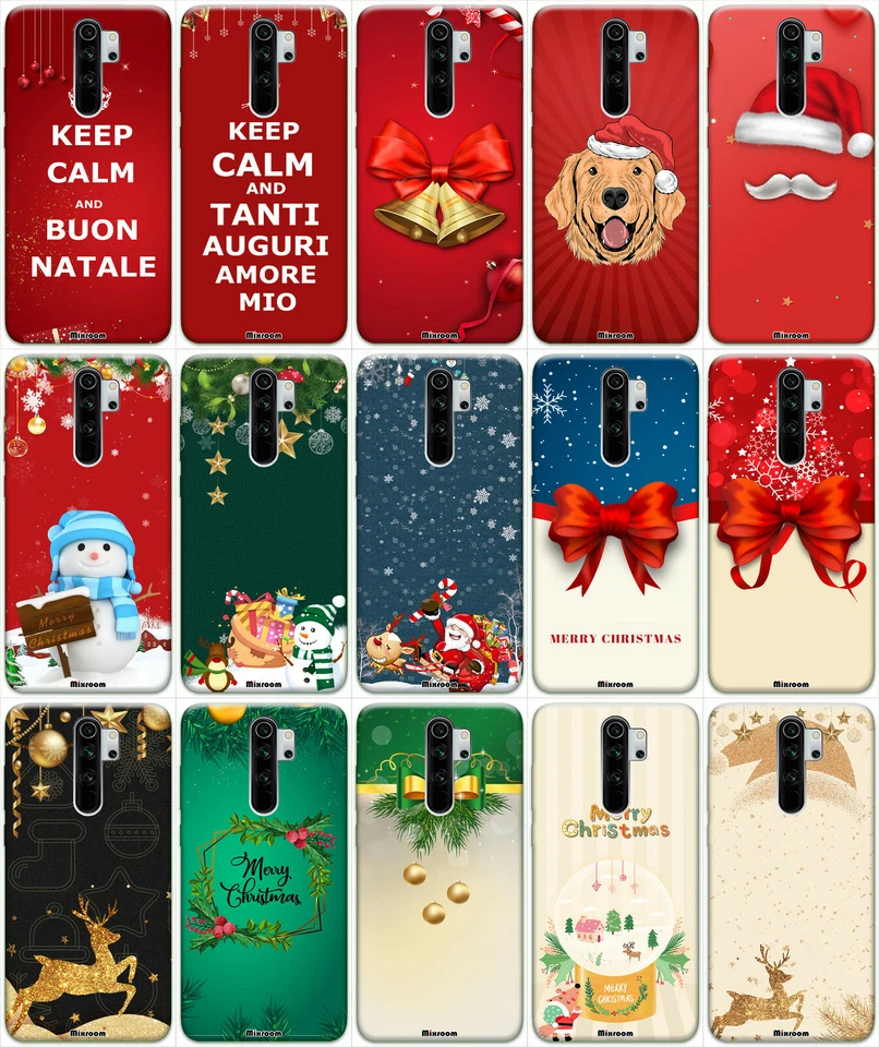 MIXROOM CUSTODIA COVER MORBIDA IN TPU SILICONE PER XIAOMI REDMI NOTE 8 PRO FANTASIA U5