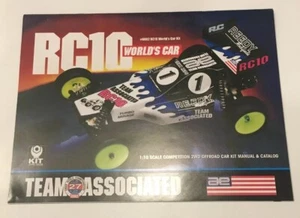 Team Associated 6002 RC10 Worlds Car Original Users Manual Brand New from Kit ! - Picture 1 of 2