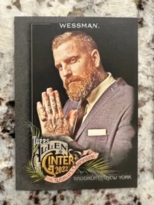 2022 Topps Allen Ginter X Base Card Tattooist Luke Wessman #298 - Bild 1 von 1