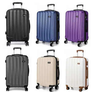 KONO 20/24/28" ABS Hard Shell Suitcase Set Travel Cabin Luggage 4 Wheels Case - Picture 1 of 40