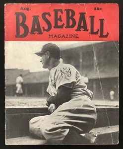 Lou Gehrig Baseball Magazin August 1939 Vintage selten NY Yankees Iron Horse HOF - Bild 1 von 10