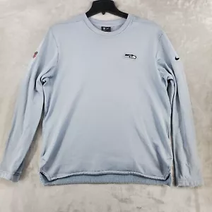 Nike On Field Seahawks Pullover Sudadera Gris Para Hombre Grande Rendimiento Poliéster - Imagen 1 de 8