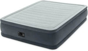 INTEX 18" QUEEN Comfort Plush Elevated Dura-Beam Airbed Built-in Electric Pump - Picture 1 of 6