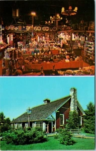 Vtg VA Postcard Evans Farm Inn Country Store McLean Chain Bridge Rd Unposted - Picture 1 of 2
