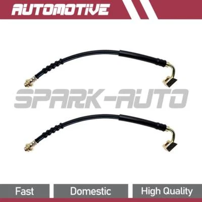 Línea de freno de manguera de freno delantero Raybestos 2 piezas para Dodge B300 1978 Foto 1 de 4