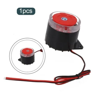 DC12V 120dB Loud-Wired Horn Siren-Sound Home Alarm-System Indoor-With-Light - Picture 1 of 24