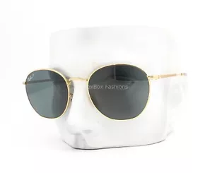 Ray-Ban Rob Sunglasses RB 3772 001/3R Shiny Gold Dark Blue Polarized w/case NWT - Picture 1 of 13
