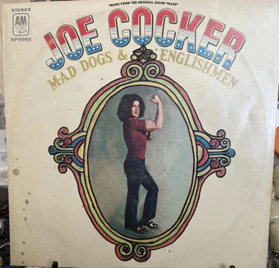 JOE COCKER, MAD DOGS & ENGLISHMEN, 2 LP Set VINYL 1970 - FOLD OUT SLEEVE VG+ A&M - Image 1 of 4