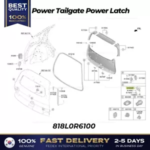 ⭐Genuine⭐ Power Tailgate Power Latch 818L0R6100 for Hyundai Santa Fe Hybrid - Picture 1 of 1
