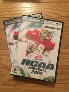 EA SPORTS NCAA FOOTBALL 2002 - PS2 - MISSING MANUAL - FREE S/H (J) - Picture 1 of 1