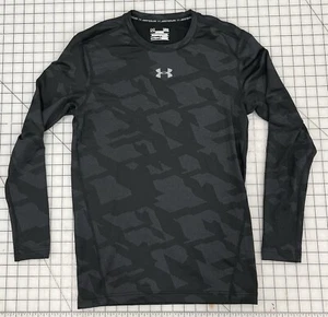Under Armour Compression Shirt Long Sleeve Logo Large I9 - Picture 1 of 8