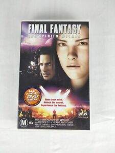Final Fantasy : The Spirits Within VHS Video Cassette Tape. Big Box Sci fi.