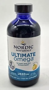Nordic Naturals Ultimate Omega 2840mg Omega-3 8oz / 237mL 10/2026+ NEW SEALED - Picture 1 of 3