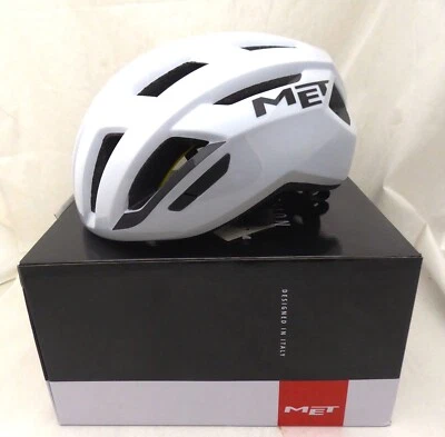 MET Vinci MIPS Helmet - White/Silver, Matte, Large - Image 1 of 4