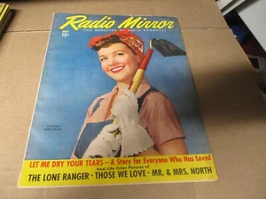 RADIO MIRROR Magazine May 1943 Cover: Marian Shockley A312 PB - Picture 1 of 5