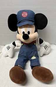 Disney Store Treno Conduttore Topolino Peluche San Francisco Funivia Nuovo Senza Etichette 17” - Foto 1 di 12
