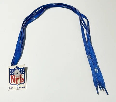 Vintage NFL 45" Detroit Lions Shoe Laces Mitchellace Cover