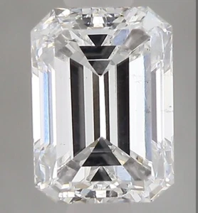 Lab Grown Diamond 0.90ct EMERALD Cut G Color VS2 Clarity - Picture 1 of 11