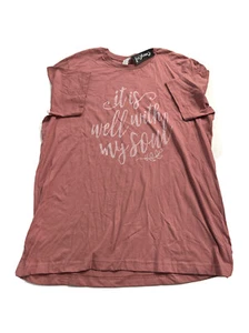It is well with my soul T-shirt Adult X-Large Short sleeve NEW Cotton XL - Picture 1 of 14
