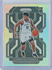 CAMERON THOMAS *ROOKIE CARD* (RC) 2021-22 Panini Prizm *SILVER* #297