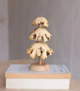 Albero di Natale, Decorazione Natalizia, Capodanno, Legno Burl, Legno Parassita, Regalo - Foto 1 di 4