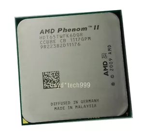 AMD Phenom II X6-1065T HDT65TWFK6DGR CPU 6Core Socket AM3 2.9GHz 95W Processor - Picture 1 of 4