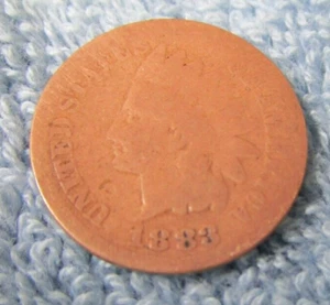 1883 Indian Head Cent 160-81A21 - Bild 1 von 2