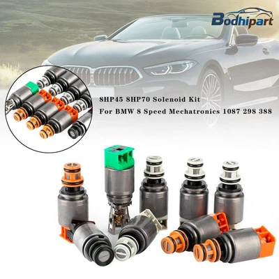 Juego de kit de solenoide 8HP45 para BMW 8 velocidades mecatrónica 8HP70 8HP90 1087298388 Foto 1 de 4