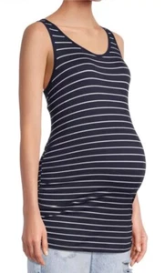 Time And Tru Maternity Fitted Tank Black Size Small (4-6) NWT - Picture 1 of 6