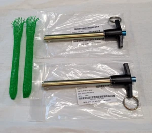 Carr Lane Ball Lock Clevis Pin T-Handle Quick Release Push 1/2 4 CL-8-BLPT-4 (2) - Picture 1 of 19
