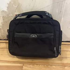 Eagle Creek Laptop Messenger Shoulder Bag Black Warrior Travel Carry On - Afbeelding 1 van 8