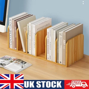 Estantería organizadora de escritorio de madera estantería de almacenamiento de libros estantería UK STOCK - Imagen 1 de 19