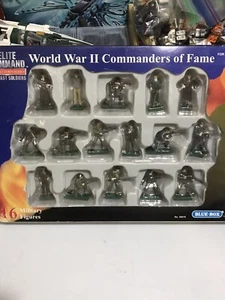 Elite Command Diecast Soldiers Collectors Series WWII Commanders of Fame 16 PK - Picture 1 of 8
