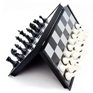Magnetic Travel Chess Set 9.84" with Folding Chess Board Educational Toys for - Picture 1 of 7