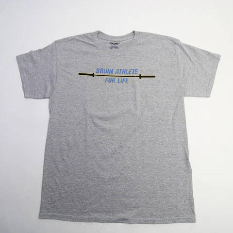 UCLA Bruins Gildan Dry Blend Short Sleeve Shirt Men's Gray New Cover