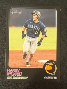 Harry Ford 2022 Topps Heritage Minors League Black Parallel /50 Mariners - Picture 1 of 2
