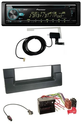 Pioneer MP3 AUX CD USB DAB Autoradio für BMW 5er (E39) X5 (E53) Quadlock - Bild 1 von 4