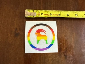 Backcountry Ziege Logo mehrfarbige Aufkleber/Aufkleber ca. 3,5" Klettern Skifahren - Bild 1 von 1