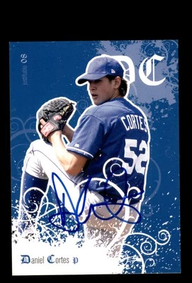 Signed Baseball Card Auto Daniel Cortes 2008 Justifiable #JF-15 KC Royals - Image 1 of 2