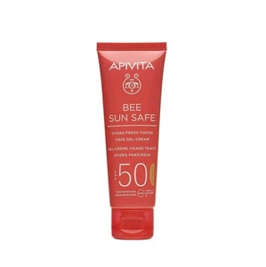 APIVITA Bee Sun Safe Hydra Fresh getöntes Gesichtsgel-Creme LSF50 50ml - Bild 1 von 2