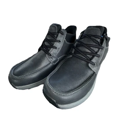 Zapatos Chukka Orthofeet Verno Hands para Hombres Talla 9 D Cuero Negro 40011 PRÍSTINOS Foto 1 de 4