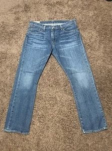 Polo Ralph Lauren Jeans Mens 36x32 Relaxed Dark Wash Denim Faded - Picture 1 of 12