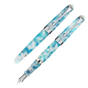 AURORA Fountain Pen 888 Mysterious Journey Ortigia CT 18K 888-VOR Bold - Picture 1 of 8