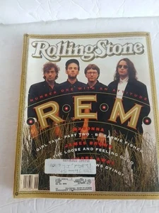 R.E.M. ROLLING STONE MAGAZINE--ISSUE # 607--JUNE 1991-- - Picture 1 of 5
