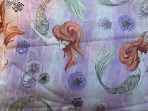 Weighted Throw Blanket with Disney Ariel, 5 lbs, child lap size, washable - Picture 1 of 2