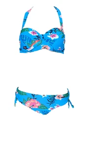 Bikini mit Blumenmuster Blau Gr. 36,38 - Picture 1 of 1