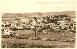 DALMELLINGTON, SCOTLAND, VIEW FROM WAR MEMORIAL, VINTAGE POSTCARD (X65) - Picture 1 of 2